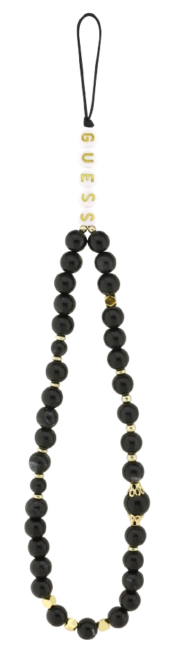 GUESS CARCASA 4G STRAP IPHONE 14 NEGRO