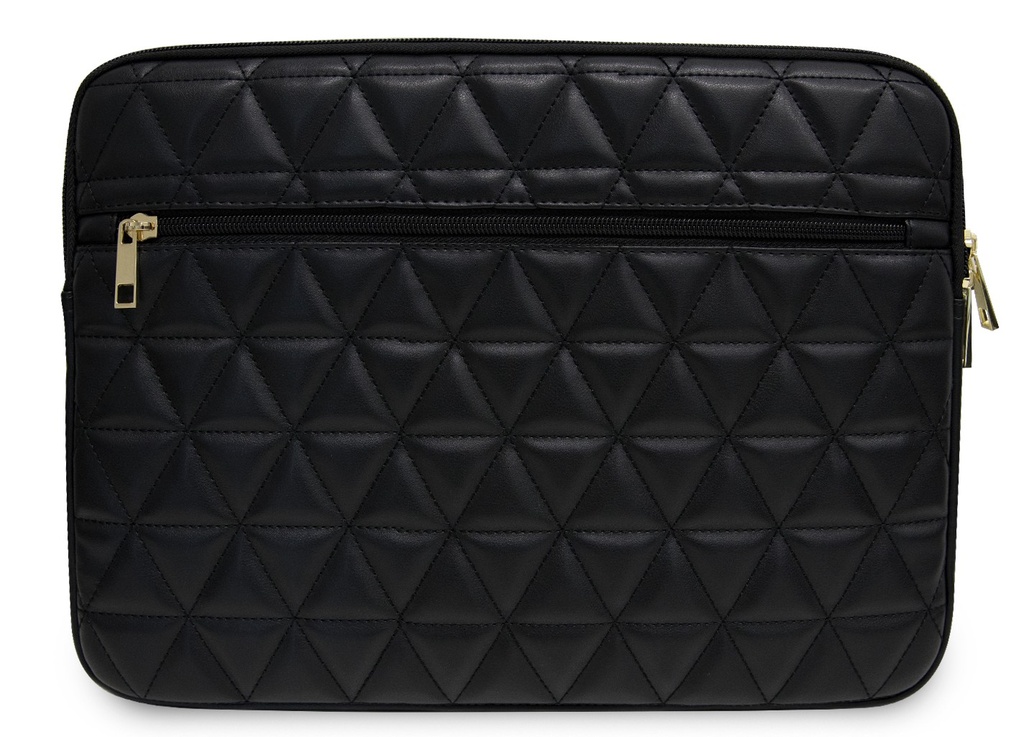 GUESS FUNDA QUILTED PORTATILES 13"-14" NEGRO