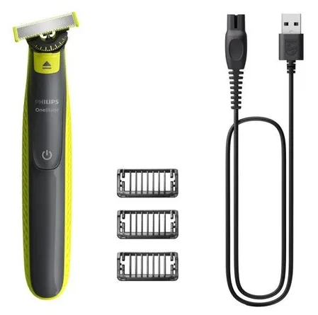 [QP272423] PHILIPS CORTABARBA ONEBLADE 360° QP2724-23 CON 3 ACCESORIOS V2.webp