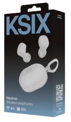 KSIX AURICULARES NEUTRON BUDS BLANCO