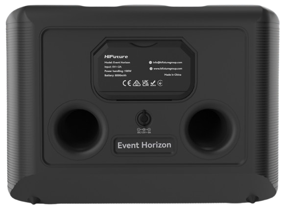 HIFUTURE ALTAVOZ EVENT HORIZON 100W NEGRO