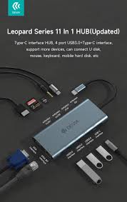 DEVIA HUB LEOPARD TIPO C 11 EN 1