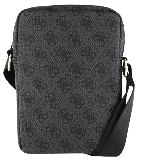 GUESS BANDOLERA 8" 4G TRIANGLE LOGO GRIS