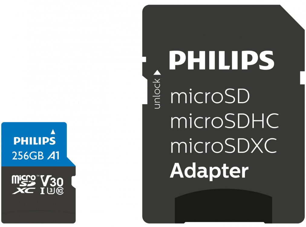 PHILIPS TARJETA MICRO SDXC ULTRA PRO 256GB
