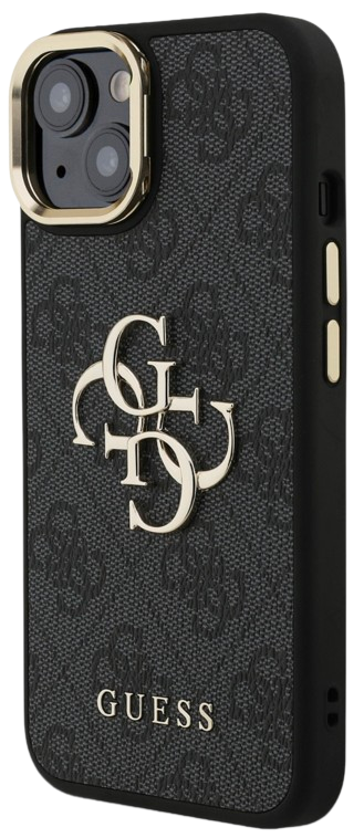 GUESS CARCASA 4G SOPORTE CAMARA IPHONE 13 GRIS