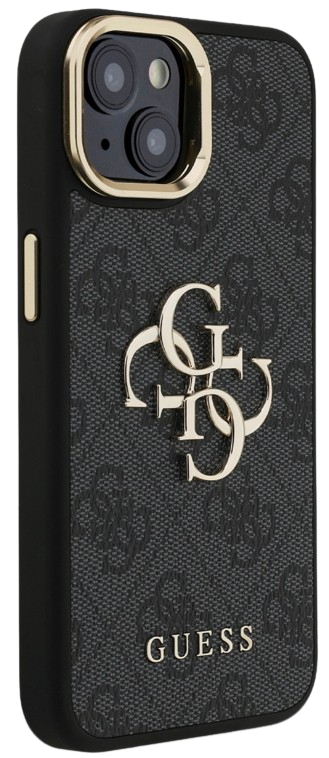 GUESS CARCASA 4G SOPORTE CAMARA IPHONE 13 GRIS