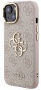 GUESS CARCASA 4G SOPORTE CAMARA IPHONE 13 ROSA