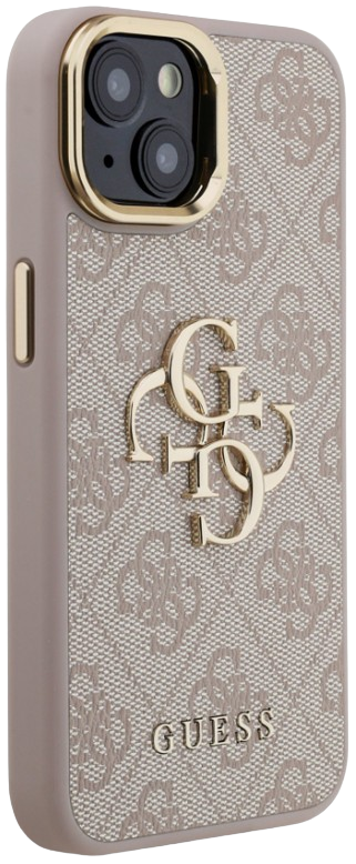 GUESS CARCASA 4G SOPORTE CAMARA IPHONE 14 ROSA