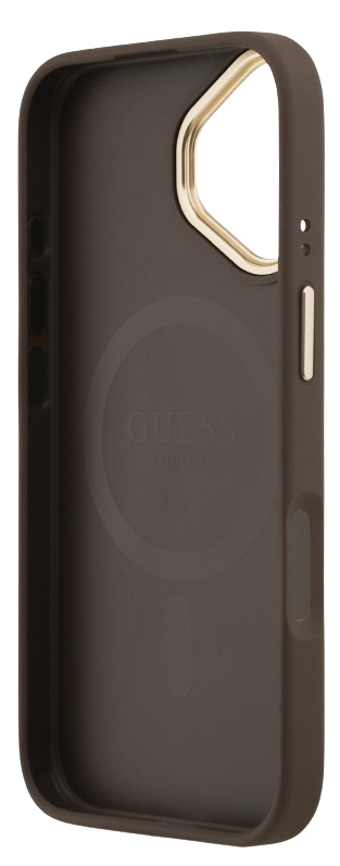 GUESS CARCASA MAGSAFE 4G STRASS IPHONE 17 MARRON