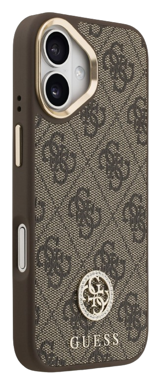 GUESS CARCASA MAGSAFE 4G STRASS IPHONE 17 MARRON