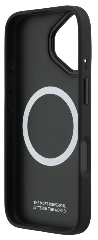 BMW CARCASA MAGSAFE BLUE STRIPE IPHONE 17 NEGRO