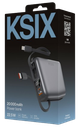 KSIX BATERIA AUXILIAR 20000mAh MAGSAFE / PD 22,5W / USBc + LIGHTNING