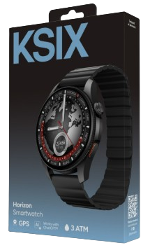 KSIX SMARTWATCH HORIZON NEGRO
