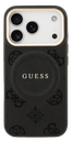 GUESS CARCASA MAGSAFE PEONY IPHONE 17 PRO MAX NEGRO