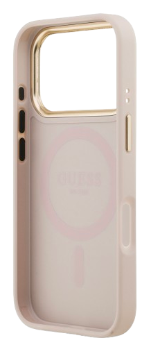 GUESS CARCASA MAGSAFE PEONY IPHONE 17 PRO MAX ROSA