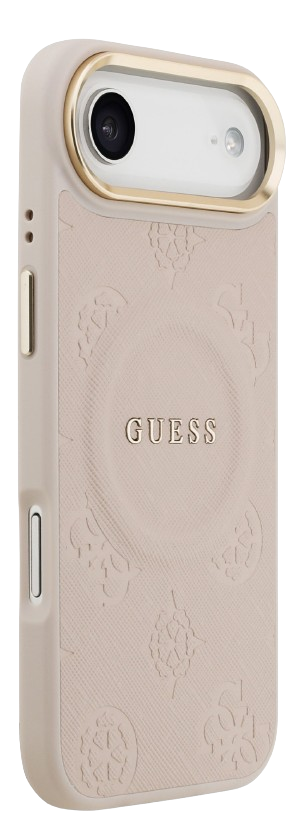 GUESS CARCASA MAGSAFE PEONY IPHONE 17 PLUS ROSA