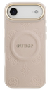 GUESS CARCASA MAGSAFE PEONY IPHONE 17 PLUS ROSA