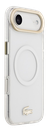 LACOSTE CARCASA MAGSAFE SHOCKPROOF IPHONE AIR DORADO/BLANCO