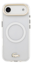 LACOSTE CARCASA MAGSAFE SHOCKPROOF IPHONE AIR DORADO/BLANCO