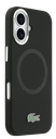 LACOSTE CARCASA MAGSAFE SILICONE CROC IPHONE 17 NEGRO