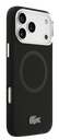 LACOSTE CARCASA MAGSAFE SILICONE CROC IPHONE 17 PRO MAX NEGRO