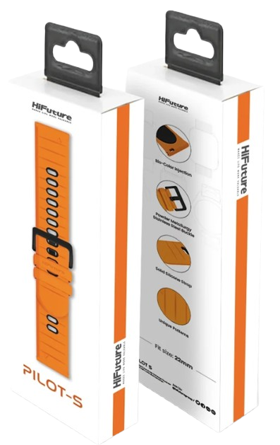 HIFUTURE CORREA SMARTWATCH PILOT-S 22mm ROSA