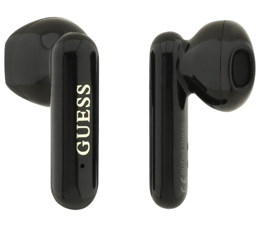 GUESS AURICULAR BLUETOOTH TWS 4G LOGO NEGRO