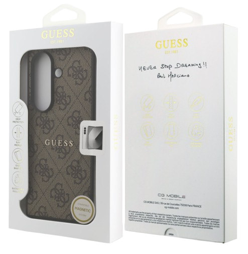 GUESS CARCASA 4G Z FOLD 7 MARRON