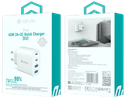 DEVIA CARGADOR PRO1 QC 40W 2 USBa / 2 USBc