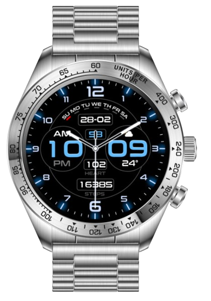 KSIX SMARTWATCH ELITE PLATEADO