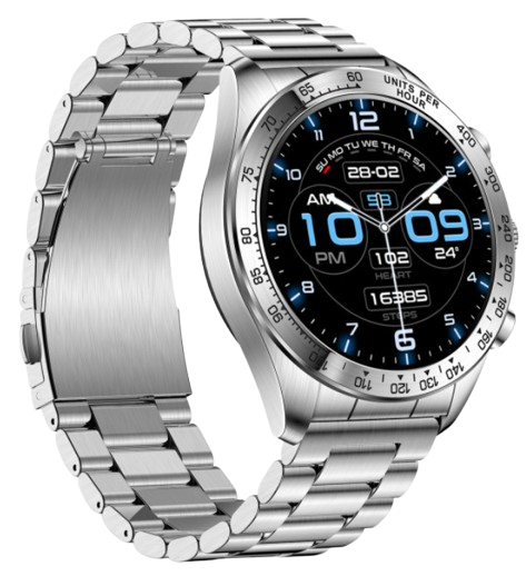 KSIX SMARTWATCH ELITE PLATEADO