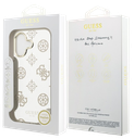 GUESS CARCASA MAGSAFE MIRROR GLITTER IPHONE 16 DORADO