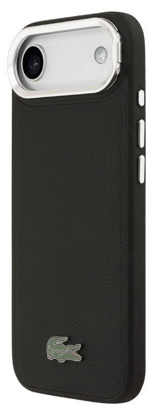 LACOSTE CARCASA MAGSAFE SOPORTE CAMARA IPHONE AIR NEGRO