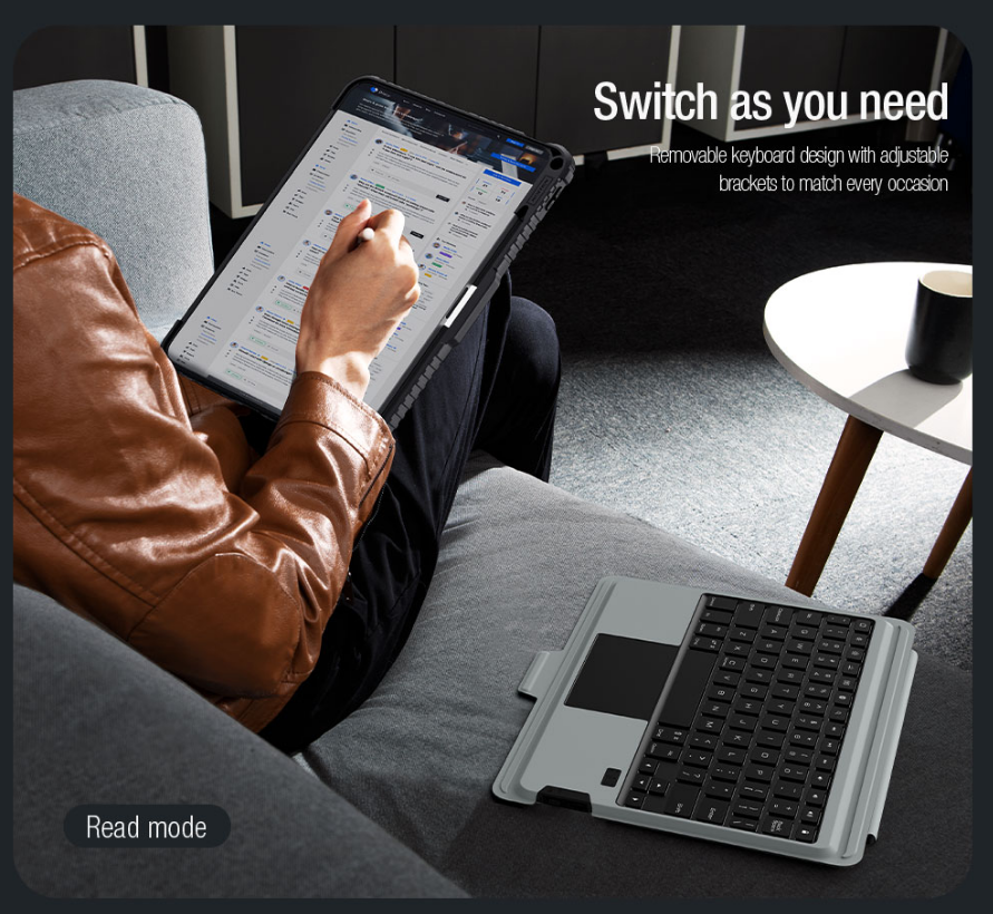 NILLKIN FUNDA TECLADO RETROILUMINADO IPAD PRO 11 (2024)