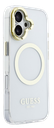 GUESS CARCASA MAGSAFE SOPORTE CAMARA IPHONE 17 DORADO