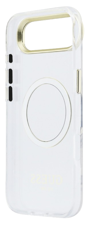 GUESS CARCASA MAGSAFE SOPORTE CAMARA IPHONE AIR DORADO
