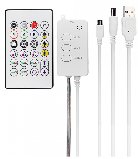 KSIX TIRAS LED BURBUJAS RGB 10M / CON MANDO