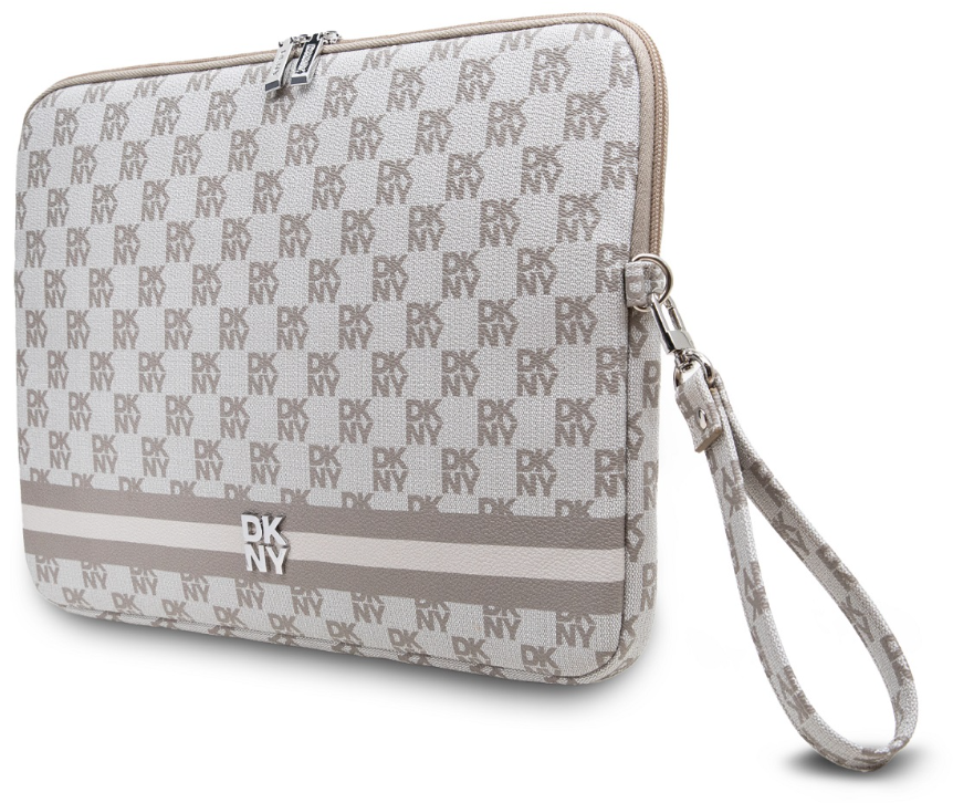 DKNY FUNDA PIEL UNIVERSAL PORTATILES 13"-14" BLANCO