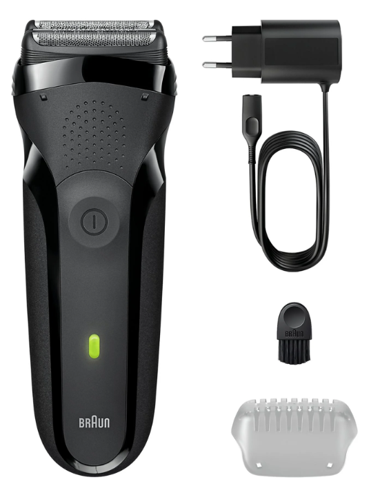 BRAUN AFEITADORA 300S CON BATERIA / RESISTENTE AL AGUA