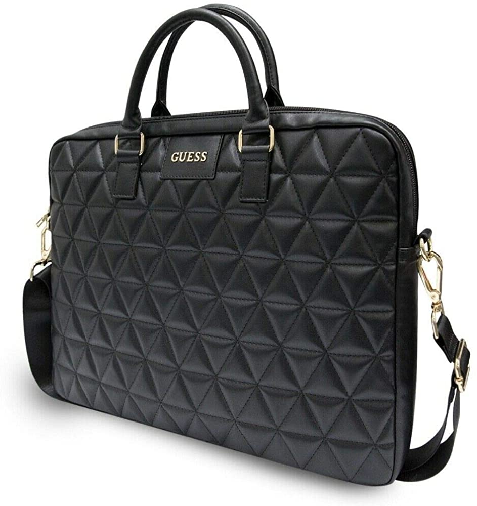 GUESS funda QUILTED universal portátiles 13-15 NEGRO