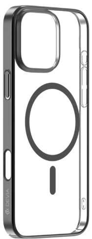 DEVIA CARCASA GLIMMER MAGNETIC IPHONE 16 PRO MAX NEGRO