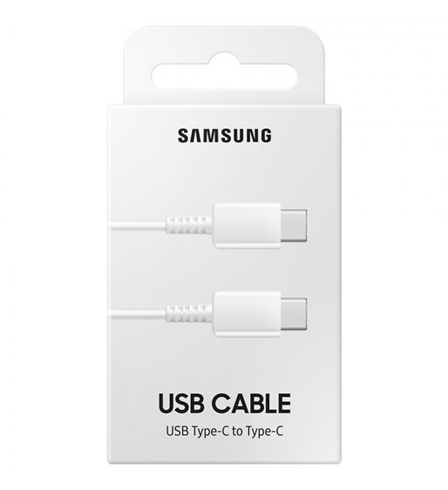 SAMSUNG cable Tipo C - Tipo C 1m. BLANCO