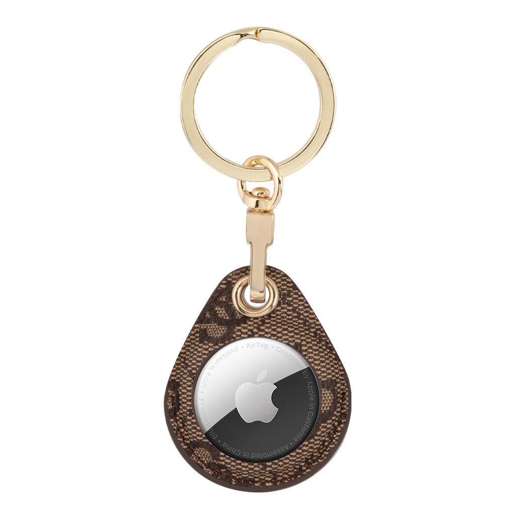 GUESS funda AIRTAG 4G MARRON