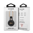 GUESS funda AIRTAG SCRIPT NEGRA