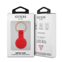 GUESS funda silicona AIRTAG CLASSIC ROJO