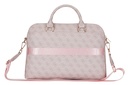 GUESS MALETIN 4G ZIPPER PORTATILES 15" ROSA