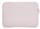 GUESS FUNDA 4G ZIPPER PORTATIL 14" ROSA