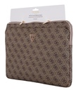 GUESS FUNDA 4G ZIPPER PORTATIL 14" MARRON