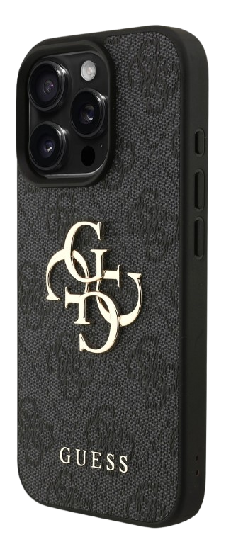 GUESS CARCASA 4G STRAP IPHONE 16 PRO MAX NEGRO