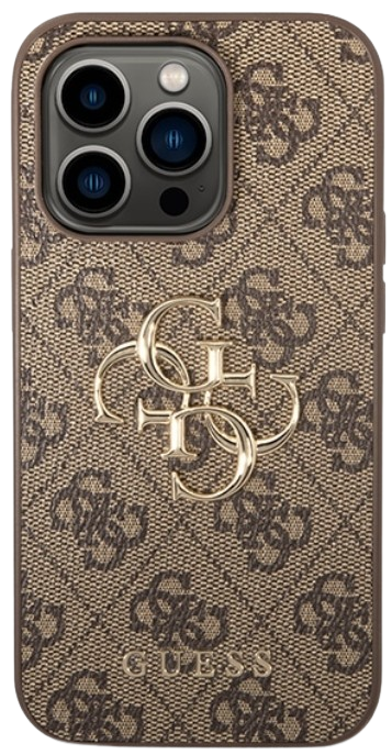 GUESS CARCASA BIG LOGO IPHONE 16 PRO MAX MARRON
